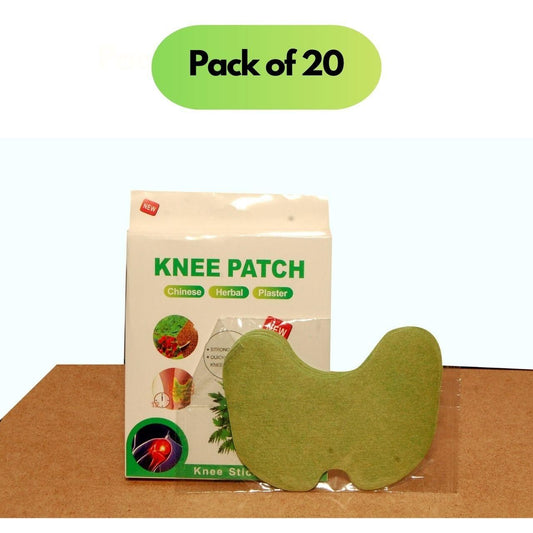 Herbal Knee Pain Relief Patches + FREE Herbal Oil Bottle (INDEPENDENCE DAY OFFER)
