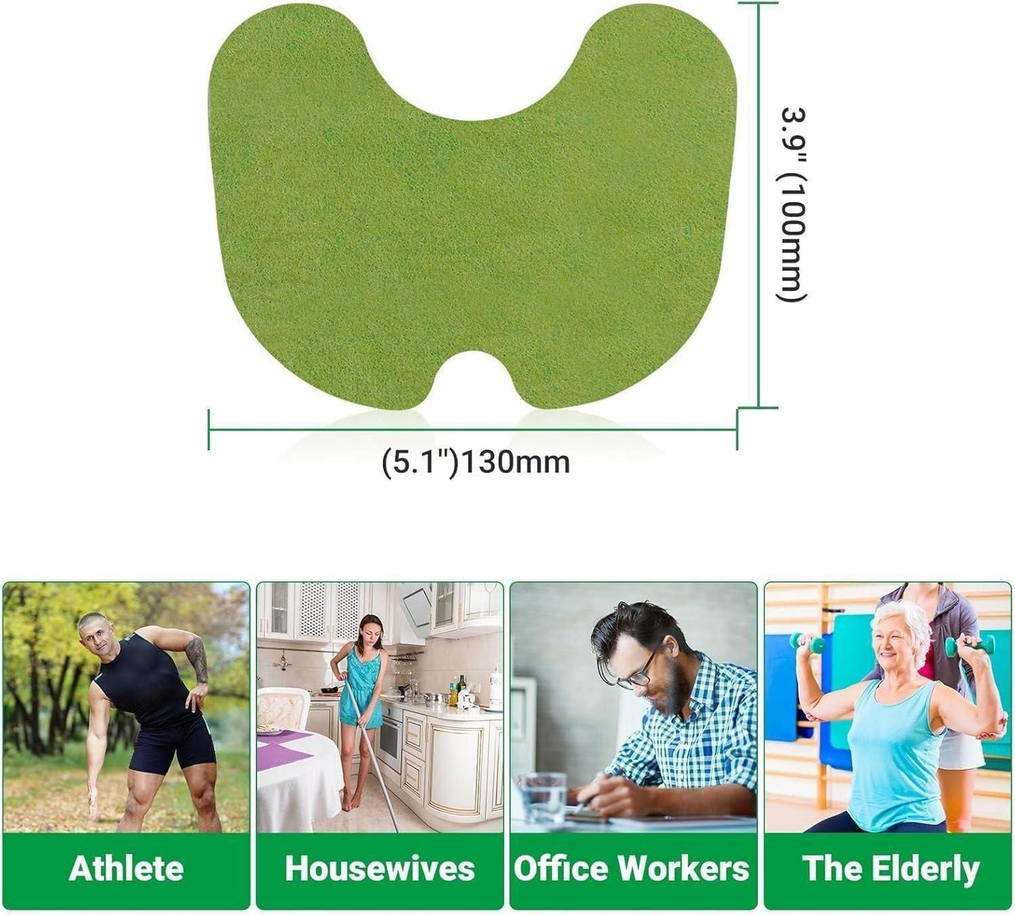 Herbal Knee Pain Relief Patches + FREE Herbal Oil Bottle (INDEPENDENCE DAY OFFER)