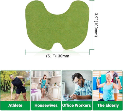 Herbal Knee Pain Relief Patches + FREE Herbal Oil Bottle (INDEPENDENCE DAY OFFER)